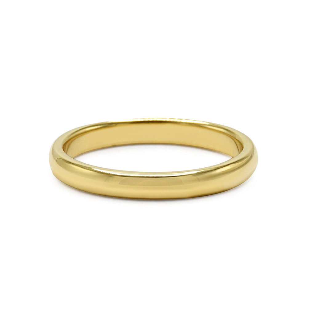 used Tiffany 3mm Wedding Ring - 18ct Yellow Gold