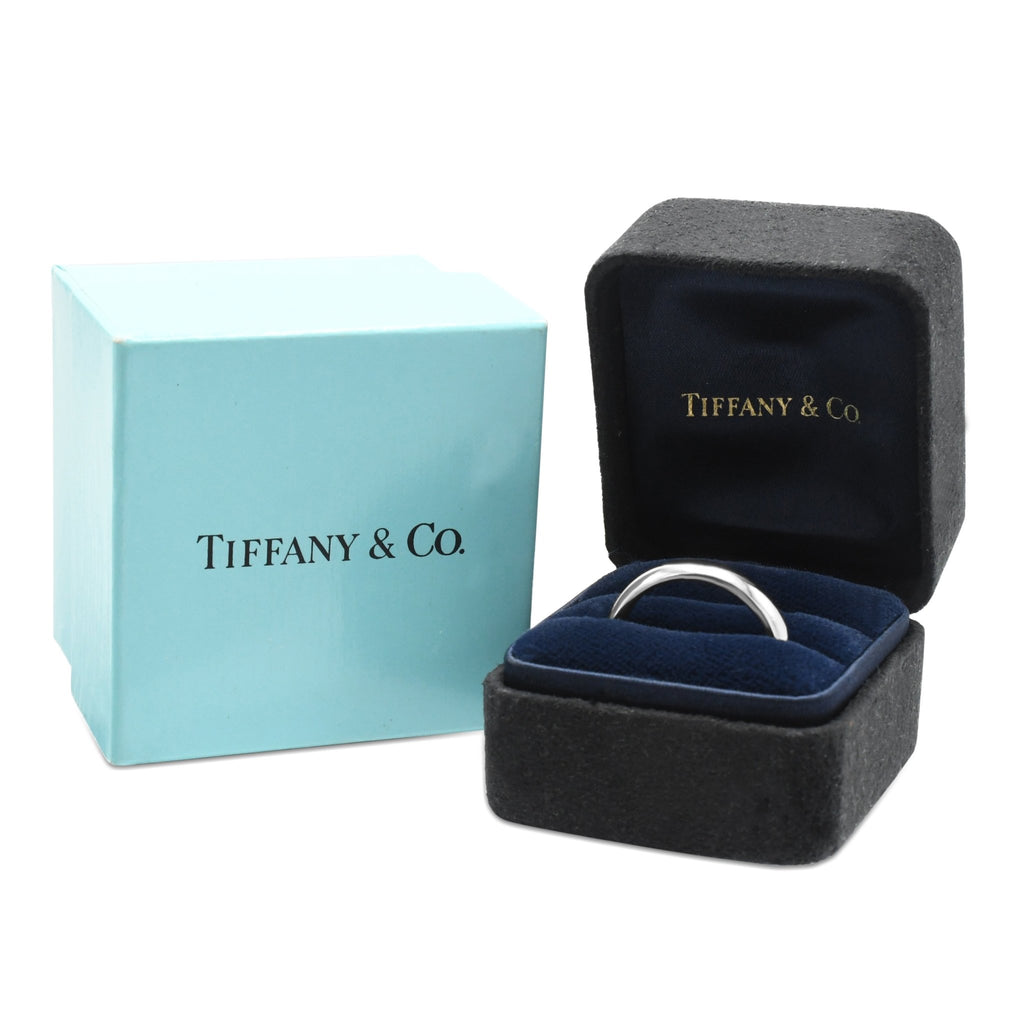 used Tiffany 4.5mm Platinum Wedding Band Ring