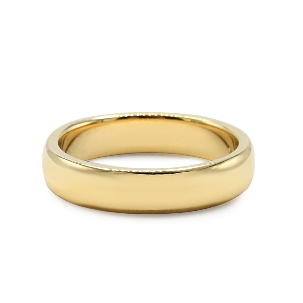 used Tiffany 4.5mm Wedding Band - 18ct Yellow Gold