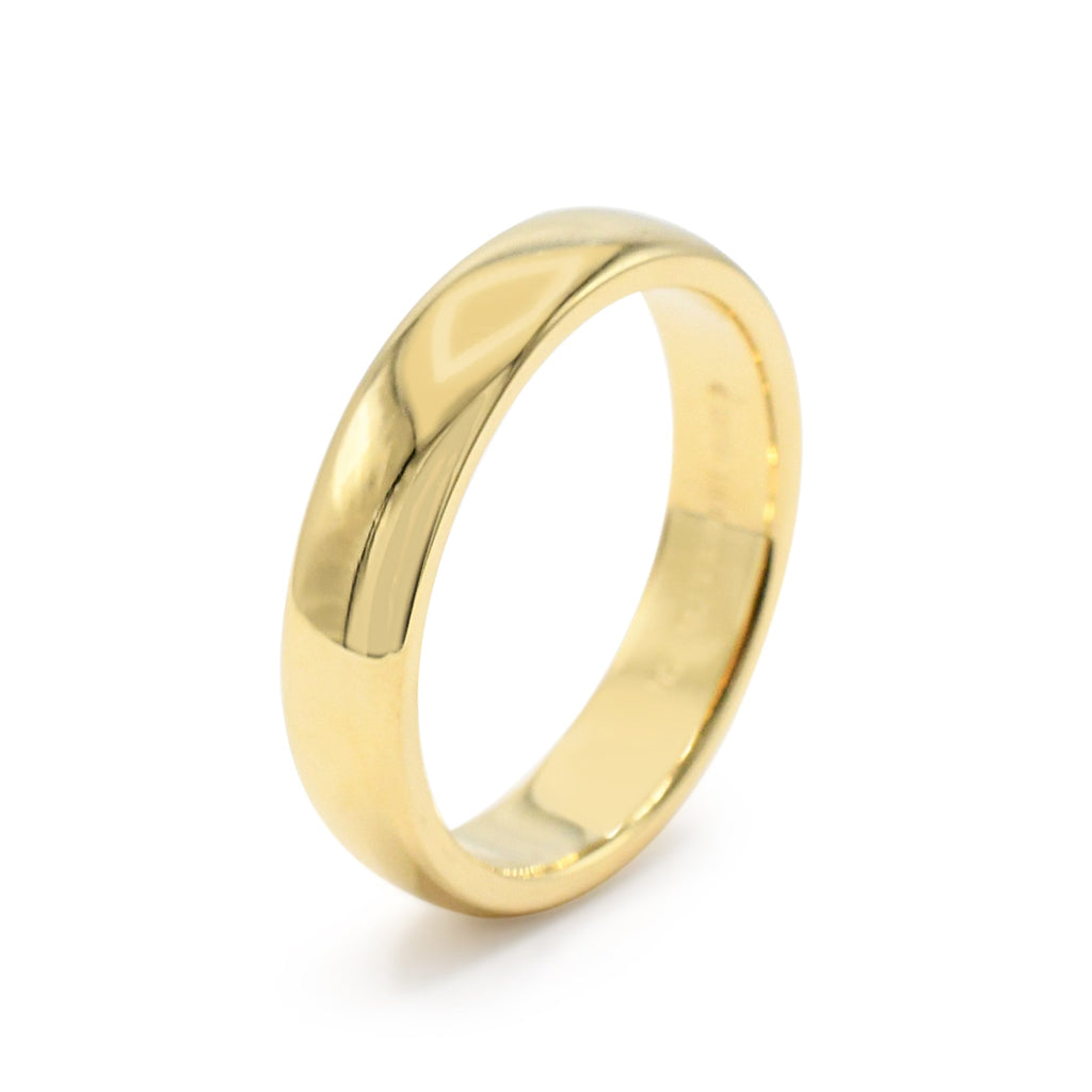 used Tiffany 4.5mm Wedding Band - 18ct Yellow Gold