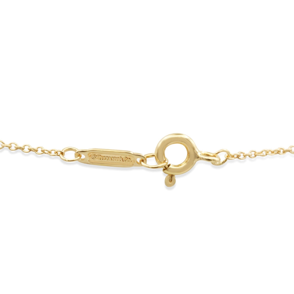 used Tiffany Amethyst Sparkler Pendant On Integral Necklace