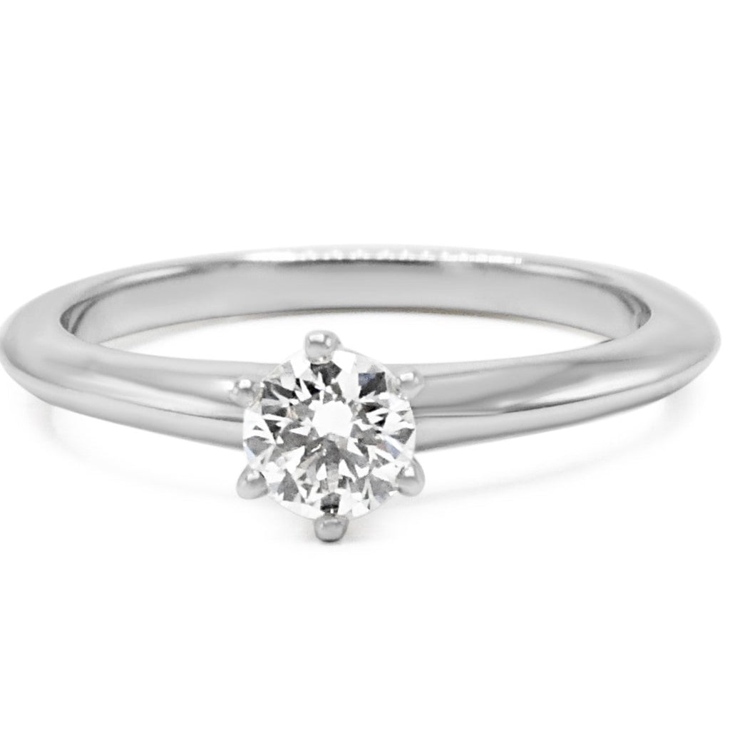 used Tiffany & Co. Solitaire 0.40ct Diamond Ring
