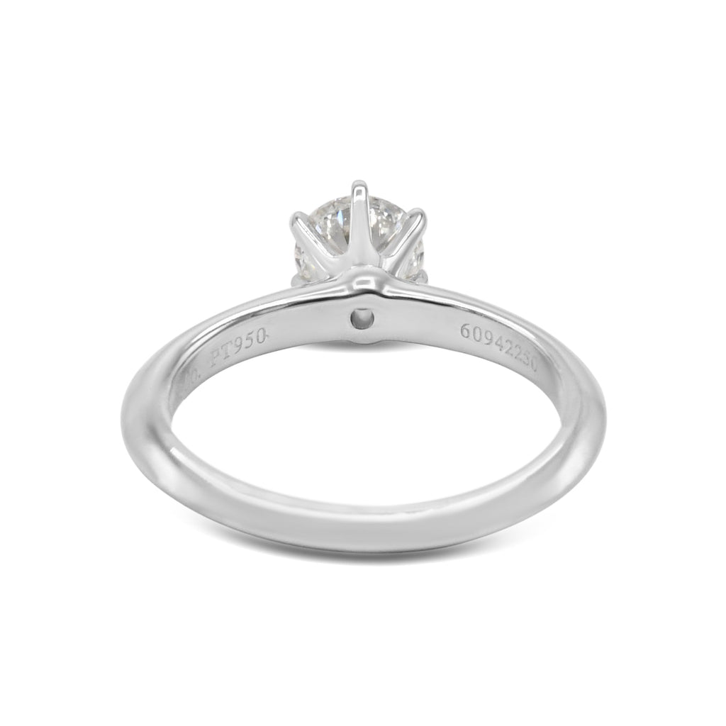 used Tiffany & Co. Solitaire Diamond Ring - Platinum