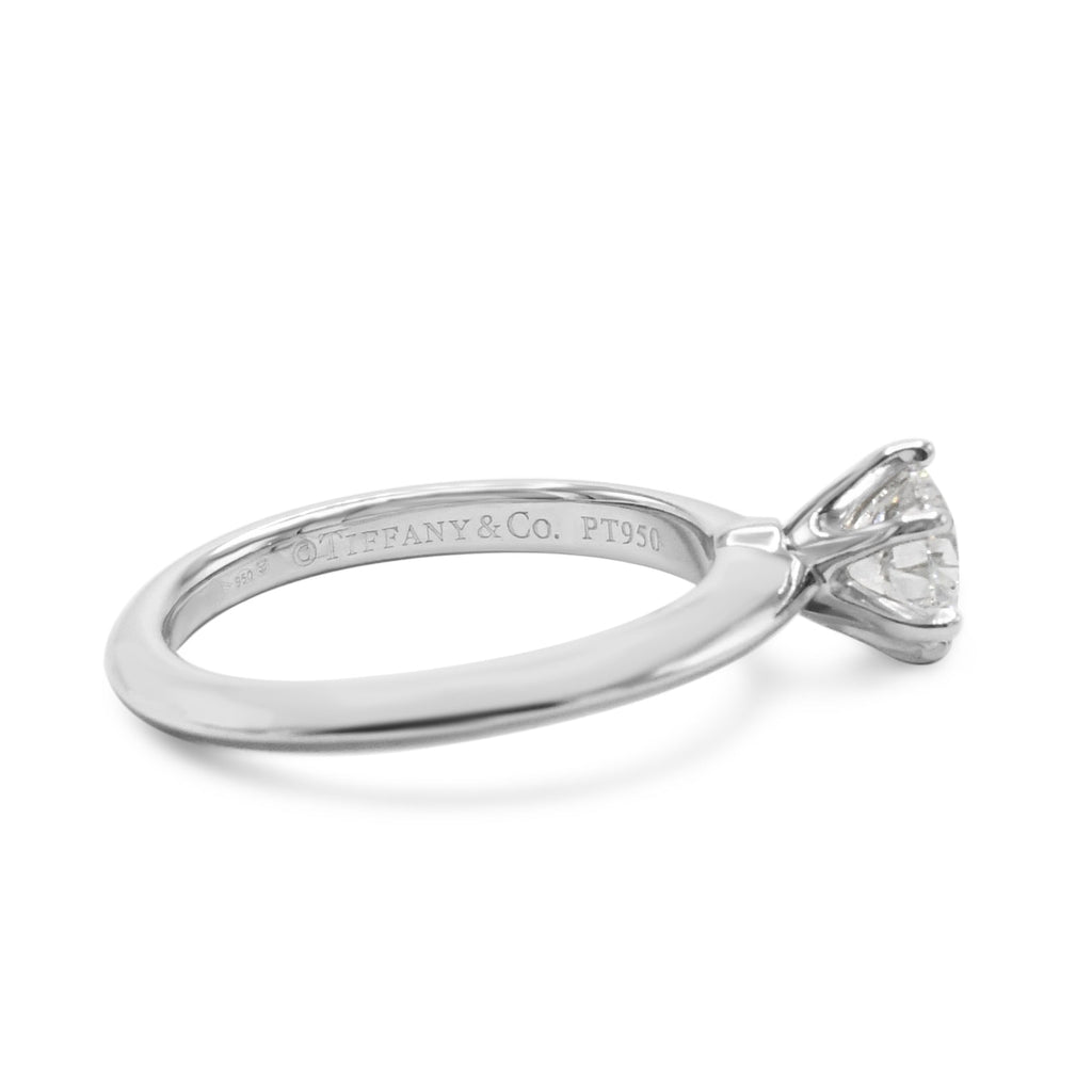 used Tiffany & Co. Solitaire Diamond Ring - Platinum