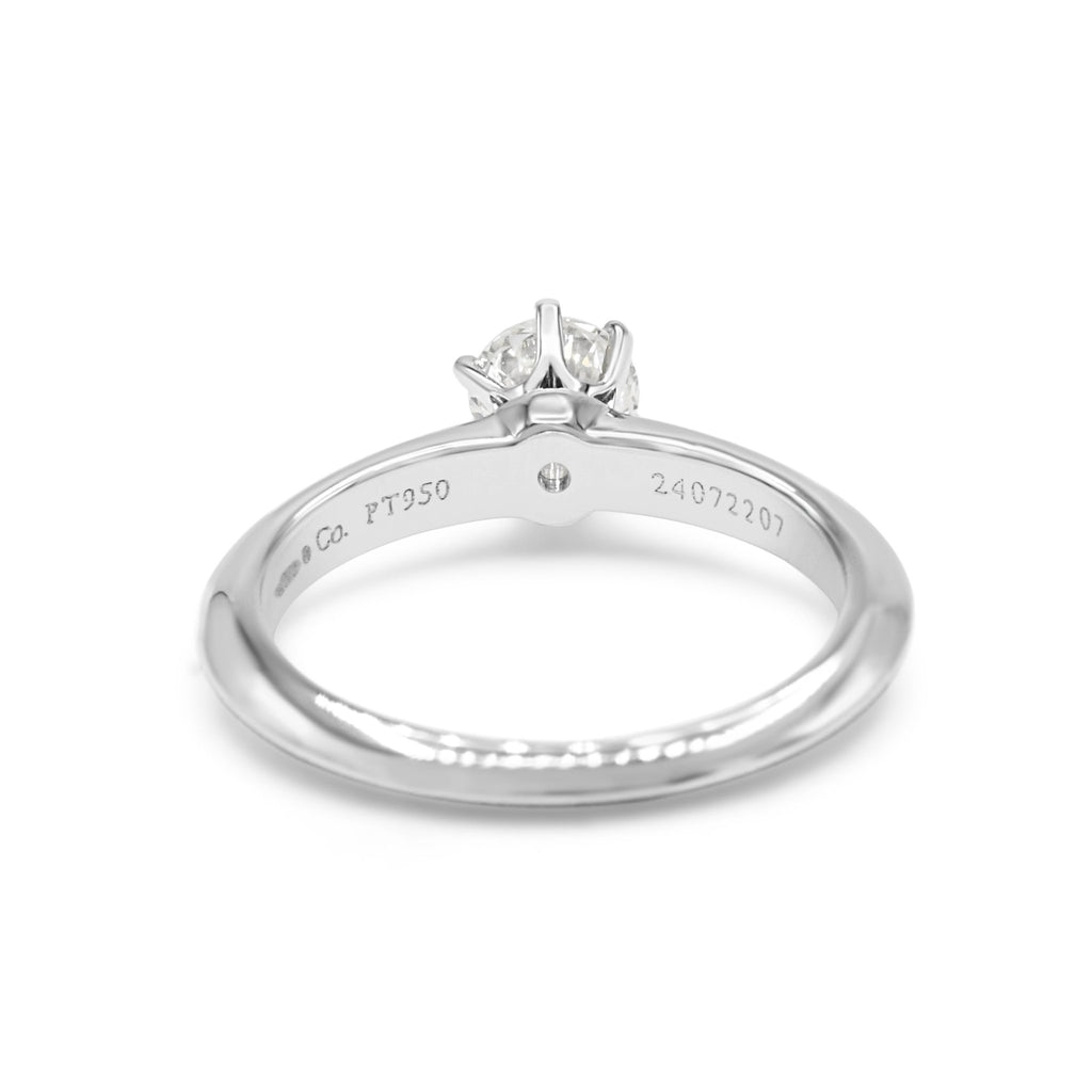 used Tiffany & Co. Solitaire Diamond Ring - Platinum