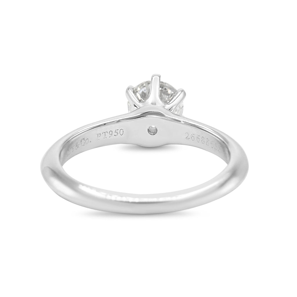 used Tiffany & Co. Solitaire Diamond Ring - Platinum