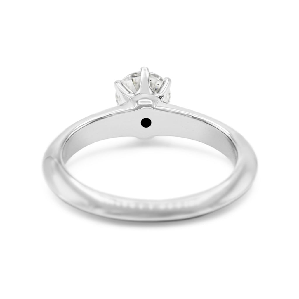 used Tiffany & Co. Solitaire Diamond Ring - Platinum