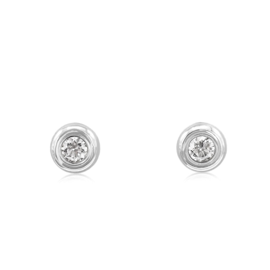 used Tiffany Diamonds By The Yard Earrings - Sterling Silver