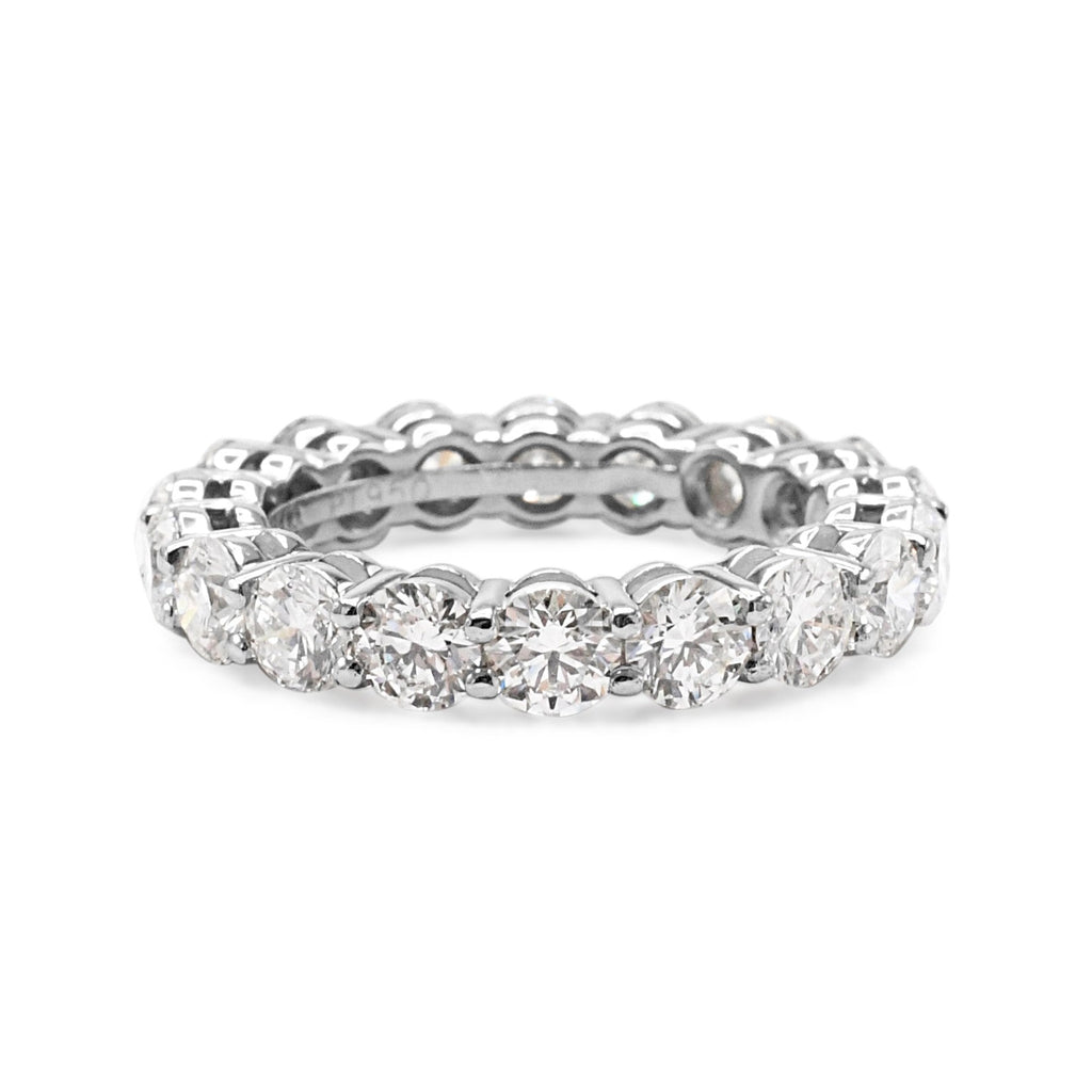 used Tiffany Full Circle Brilliant Cut Diamond Eternity Ring