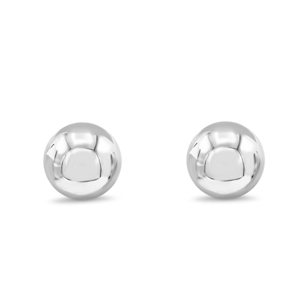 used Tiffany Hardwear 10mm Ball Earrings - Sterling Silver