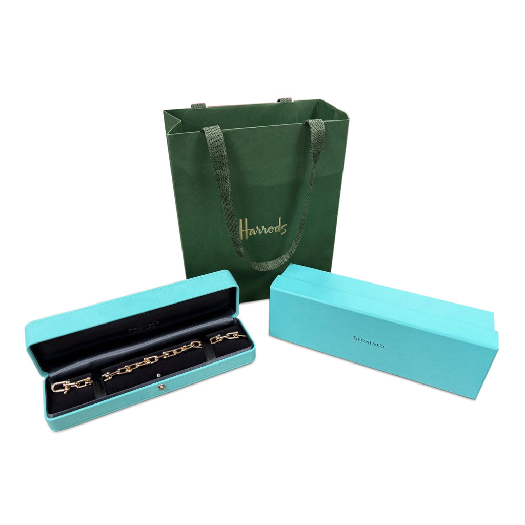 used Tiffany HardWear Medium Link Bracelet - 18ct Rose Gold