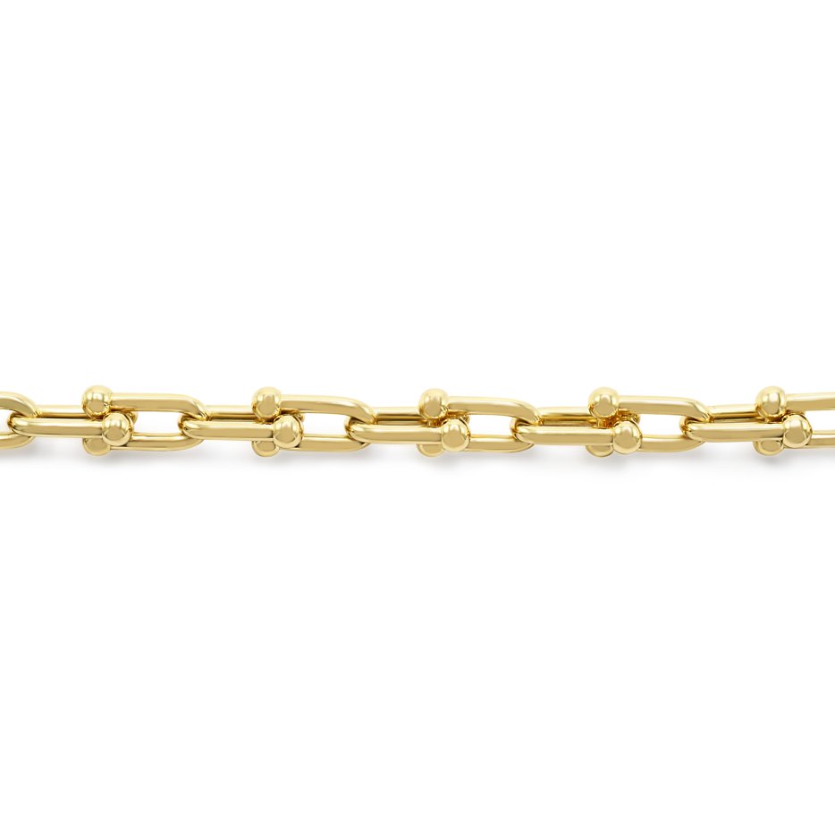 used Tiffany HardWear Small Link Bracelet - 18ct Yellow Gold