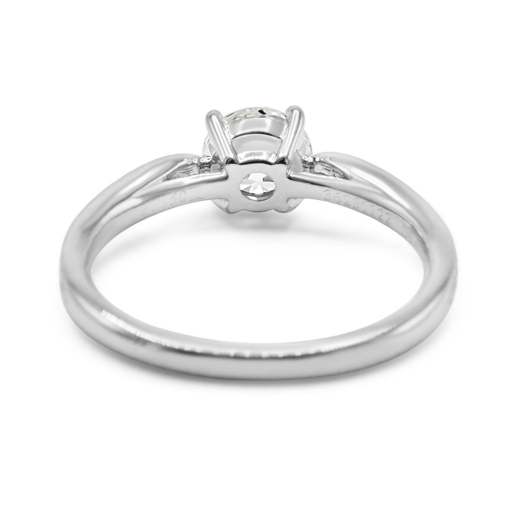 used Tiffany Harmony Solitaire Diamond Engagement Ring - Platinum