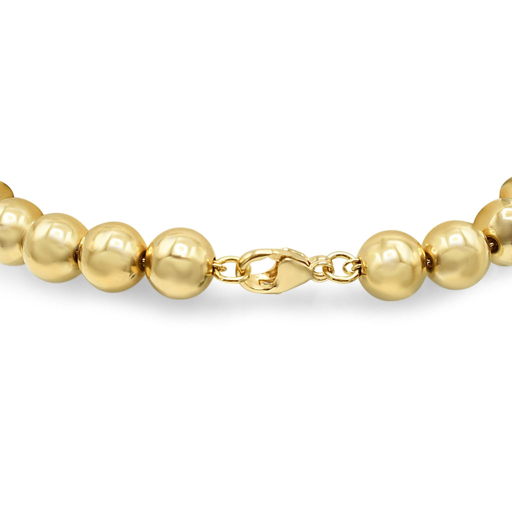 used Tiffany Heart Tag Ball Bracelet - 18ct Yellow Gold