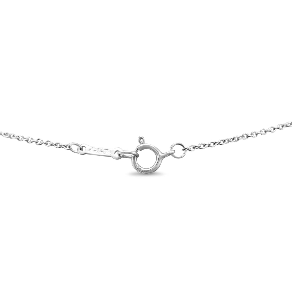 used Tiffany Paloma Picasso Infinity Diamond Necklace - 18ct White Gold