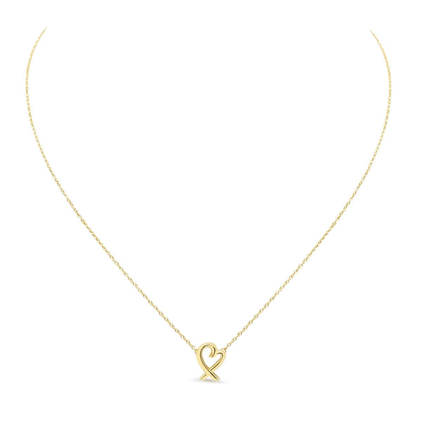 Pre-Owned Tiffany Paloma Picasso Loving Heart Pendant I S&R