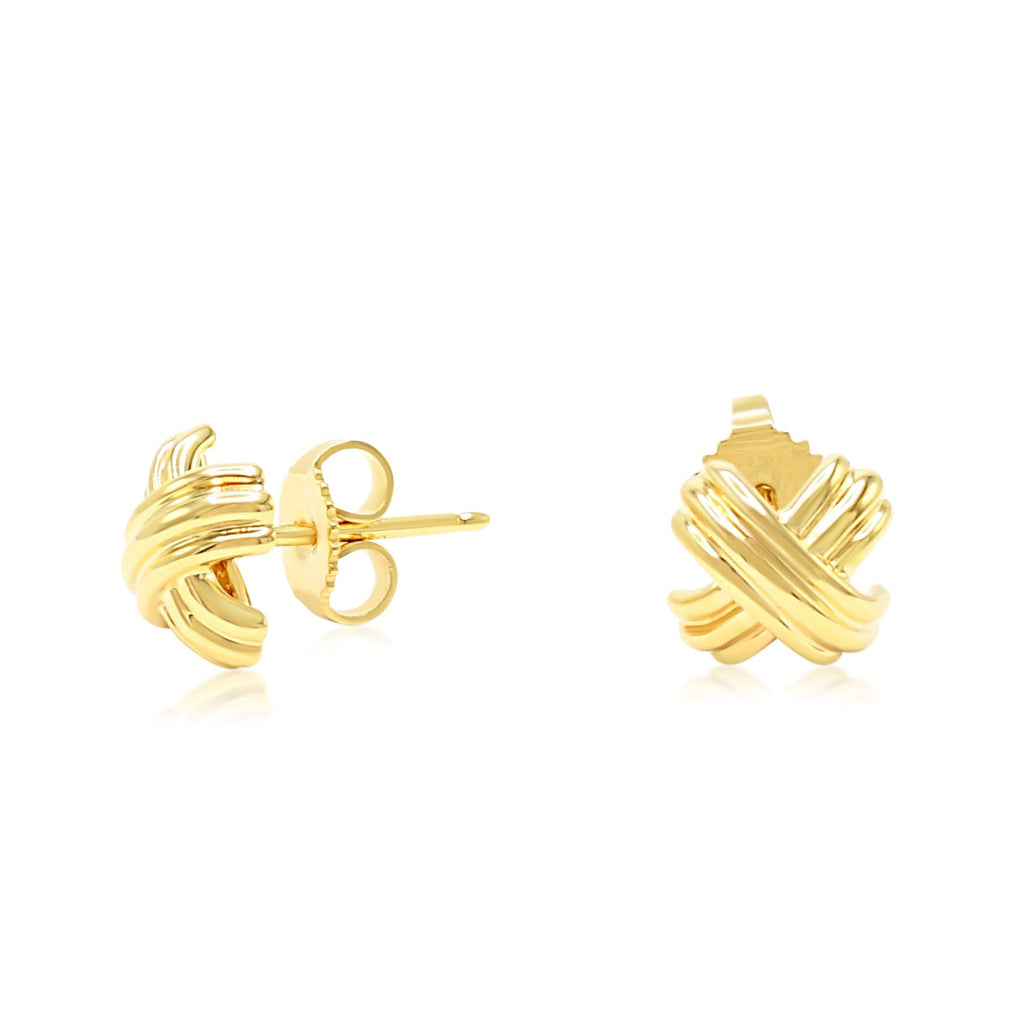 used Tiffany Signature X Earrings - Yellow