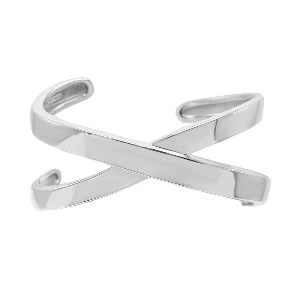 used Tiffany Silver Paloma Picasso Graffiti X Cuff Bangle