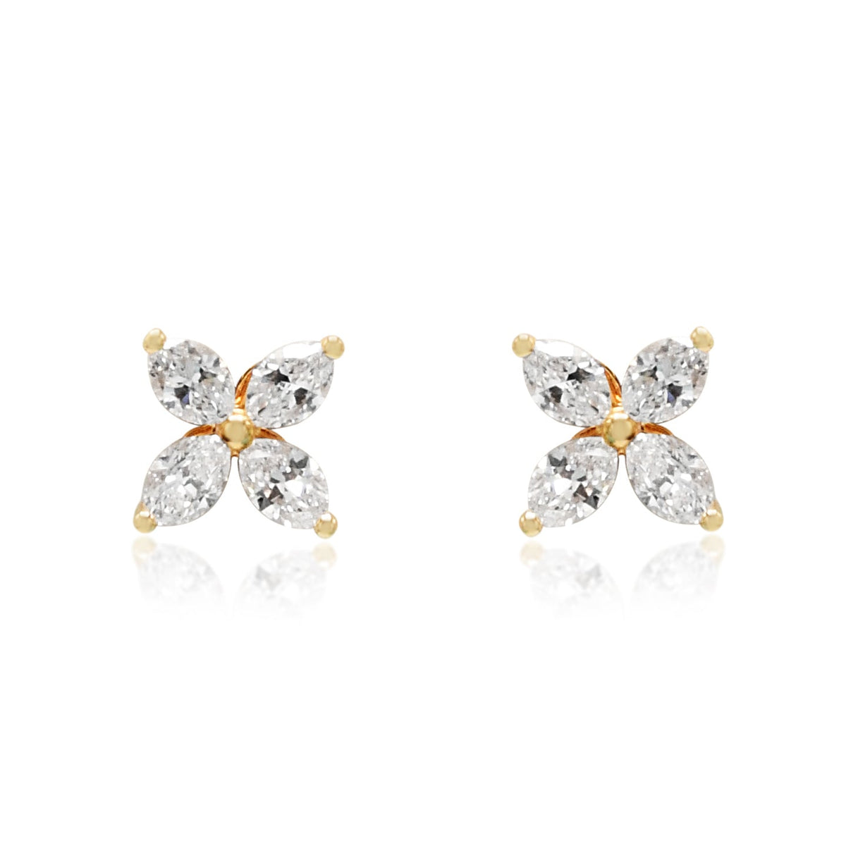 Pre-Owned Tiffany Victoria Diamond Earrings - Platinum I S&R