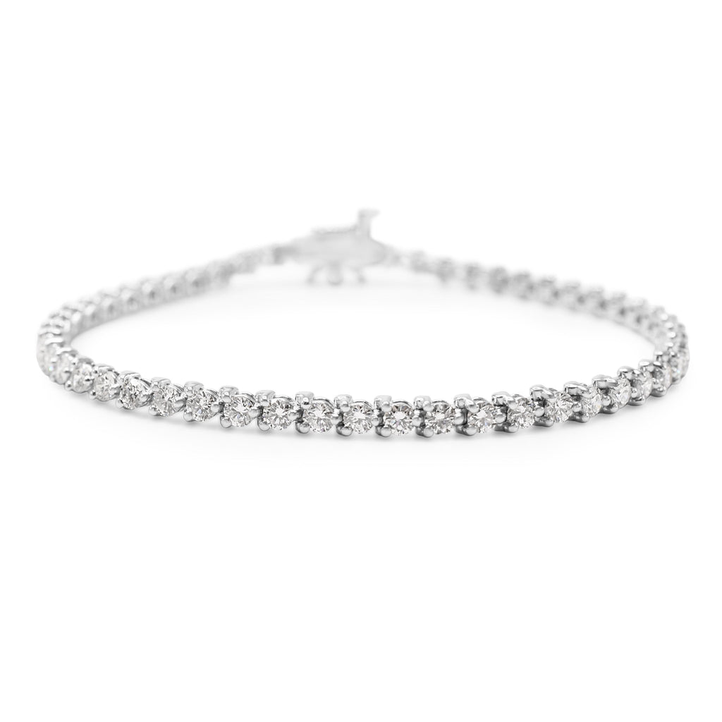 used Tiffany Victoria Tennis Bracelet in Platinum with Diamonds