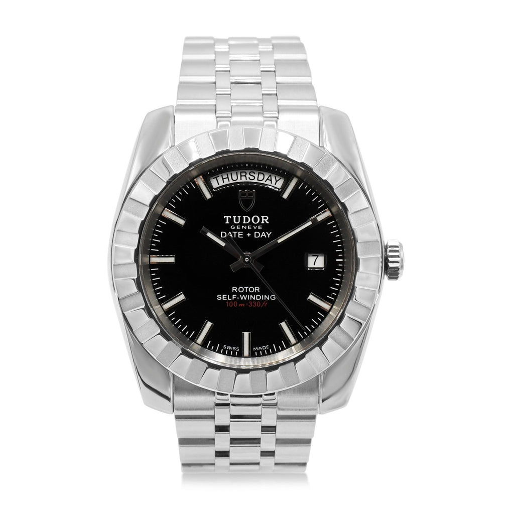used Tudor 41mm Classic DayDate Automatic Watch Ref 23010 - Stainless Steel