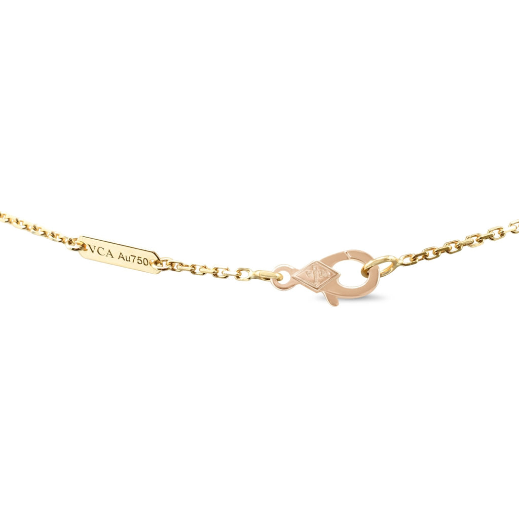 used Van Cleef & Arpels Alhambra MOP Necklace - 18ct Yellow Gold