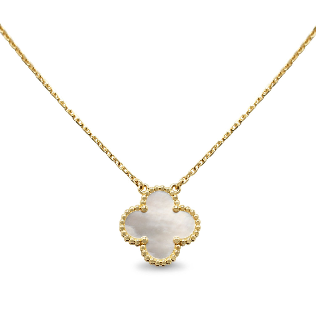 used Van Cleef & Arpels Alhambra MOP Necklace - 18ct Yellow Gold