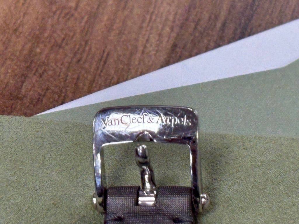 used Van Cleef & Arpels Alhambra Watch, Medium Model - 18ct White Gold