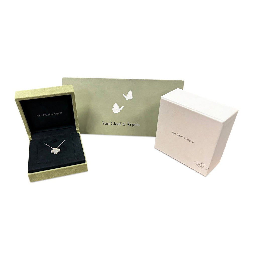 used Van Cleef & Arpels MOP Vintage Alhambra Pendant Necklace