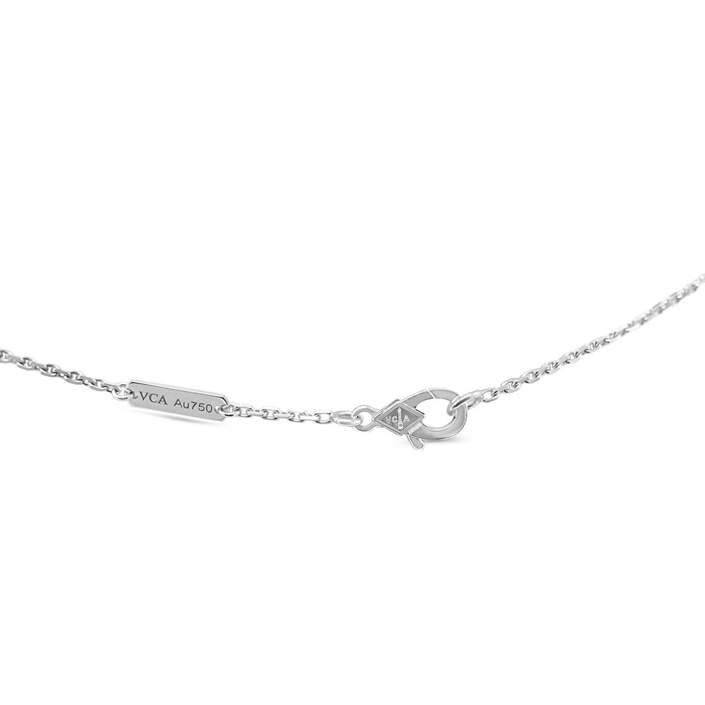 used Van Cleef & Arpels MOP Vintage Alhambra Pendant Necklace