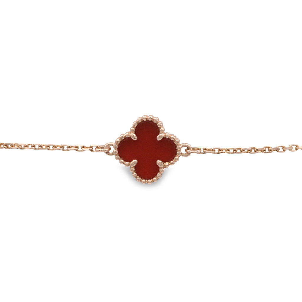 used Van Cleef & Arpels Sweet Alhambra Bracelet - 18ct Rose Gold