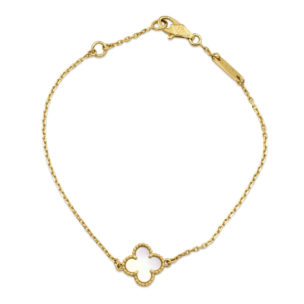 used Van Cleef & Arpels Sweet Alhambra Bracelet - 18ct Yellow Gold