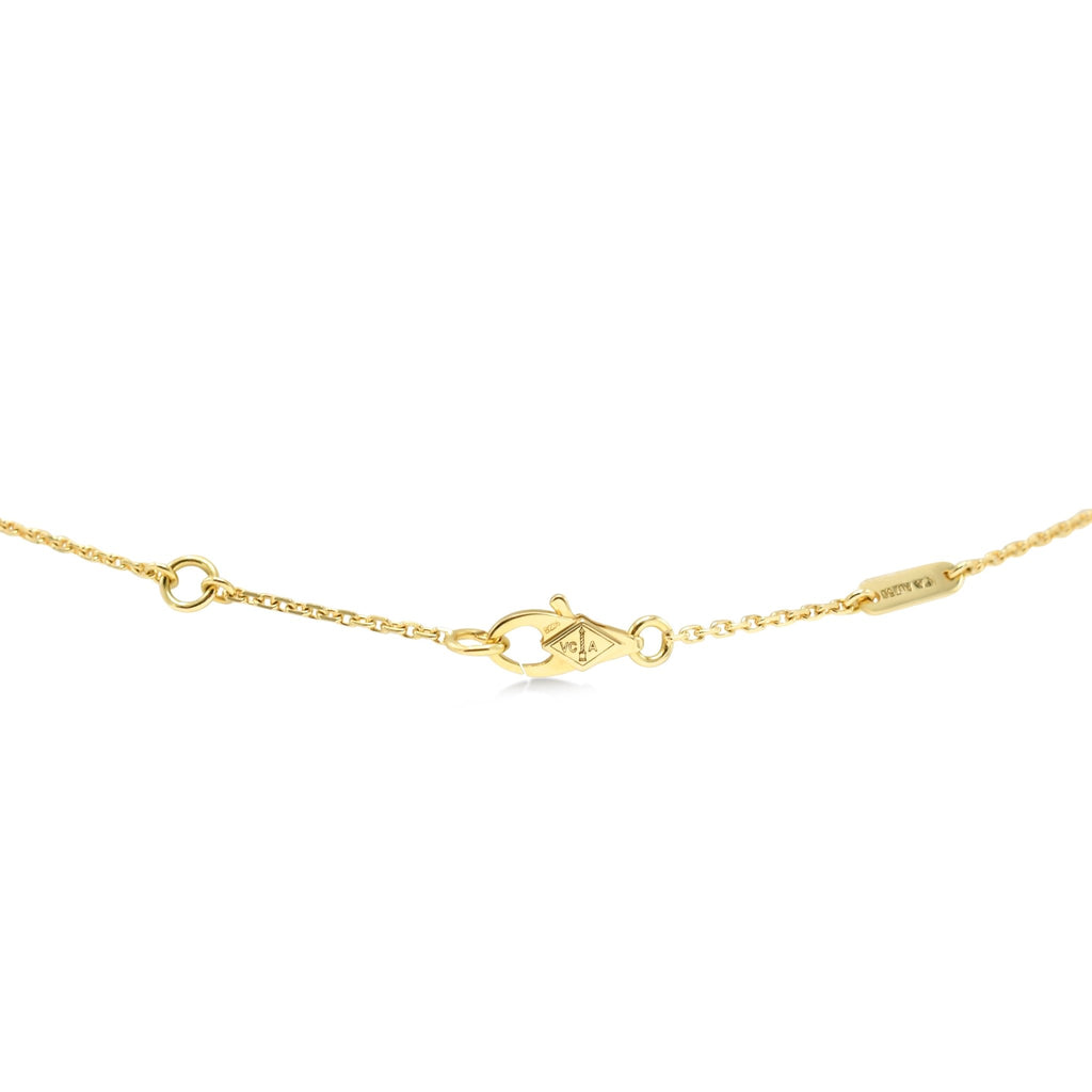 used Van Cleef & Arpels Sweet Alhambra MOP Necklace - 18ct Yellow Gold