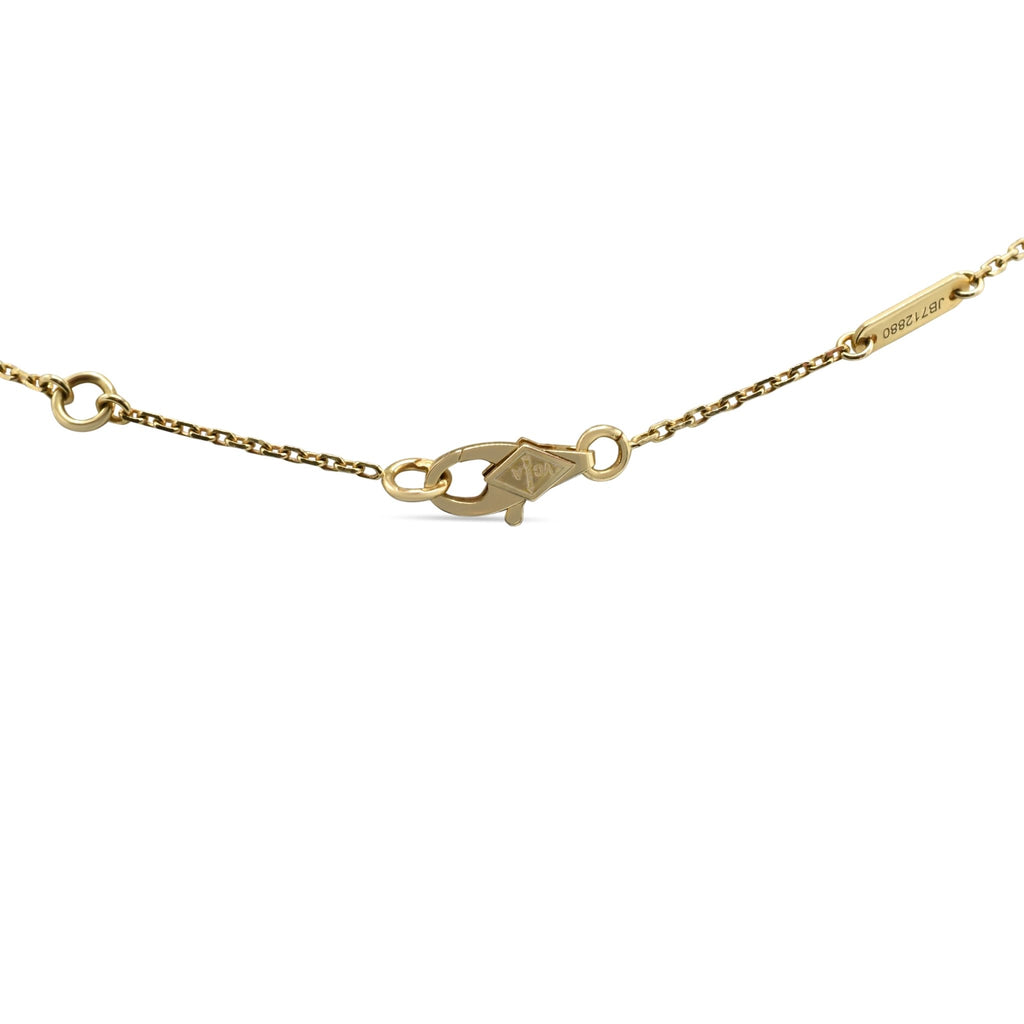 used Van Cleef & Arpels Sweet Alhambra MOP Necklace - 18ct Yellow Gold