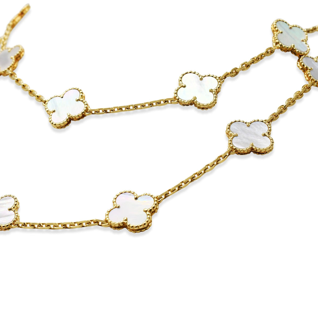 used Van Cleef & Arpels Vintage Alhambra 20 - Motif Long Necklace