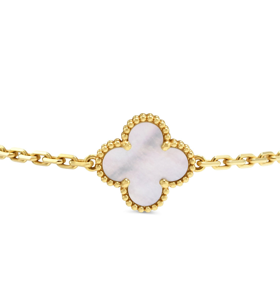 used Van Cleef & Arpels Vintage Alhambra 5 Motifs Bracelet