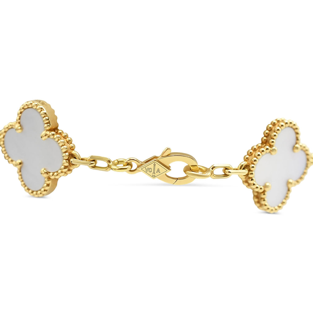 used Van Cleef & Arpels Vintage Alhambra 5 Motifs Bracelet