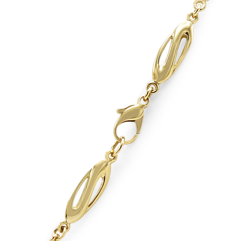 used 18ct Yellow Gold 20" Fancy Link Necklace