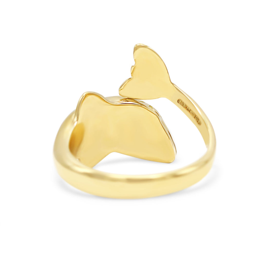used 18ct Yellow Gold Dolphin Ring