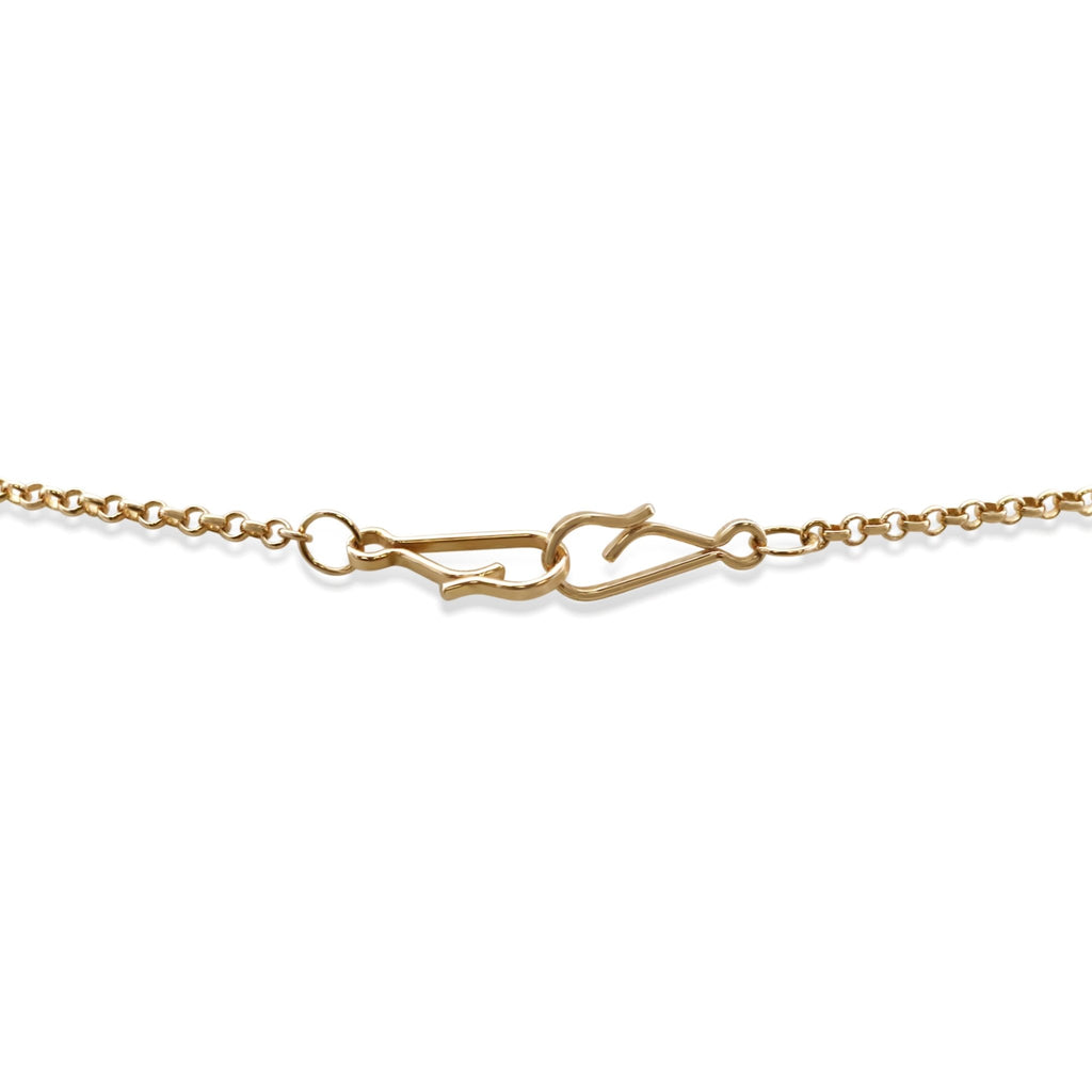 used Annoushka Zodiac Pisces Pendant On Necklace- Yellow Gold