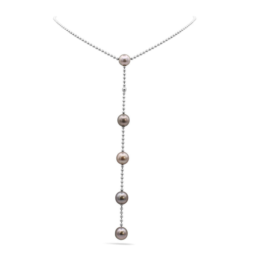 used Boodle Tahitian Pearl Drop Pendant Necklace - 18ct White Gold