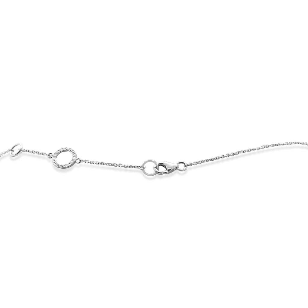 used Boodles Blossom Mini Diamond Pendant Necklace - 18ct White Gold
