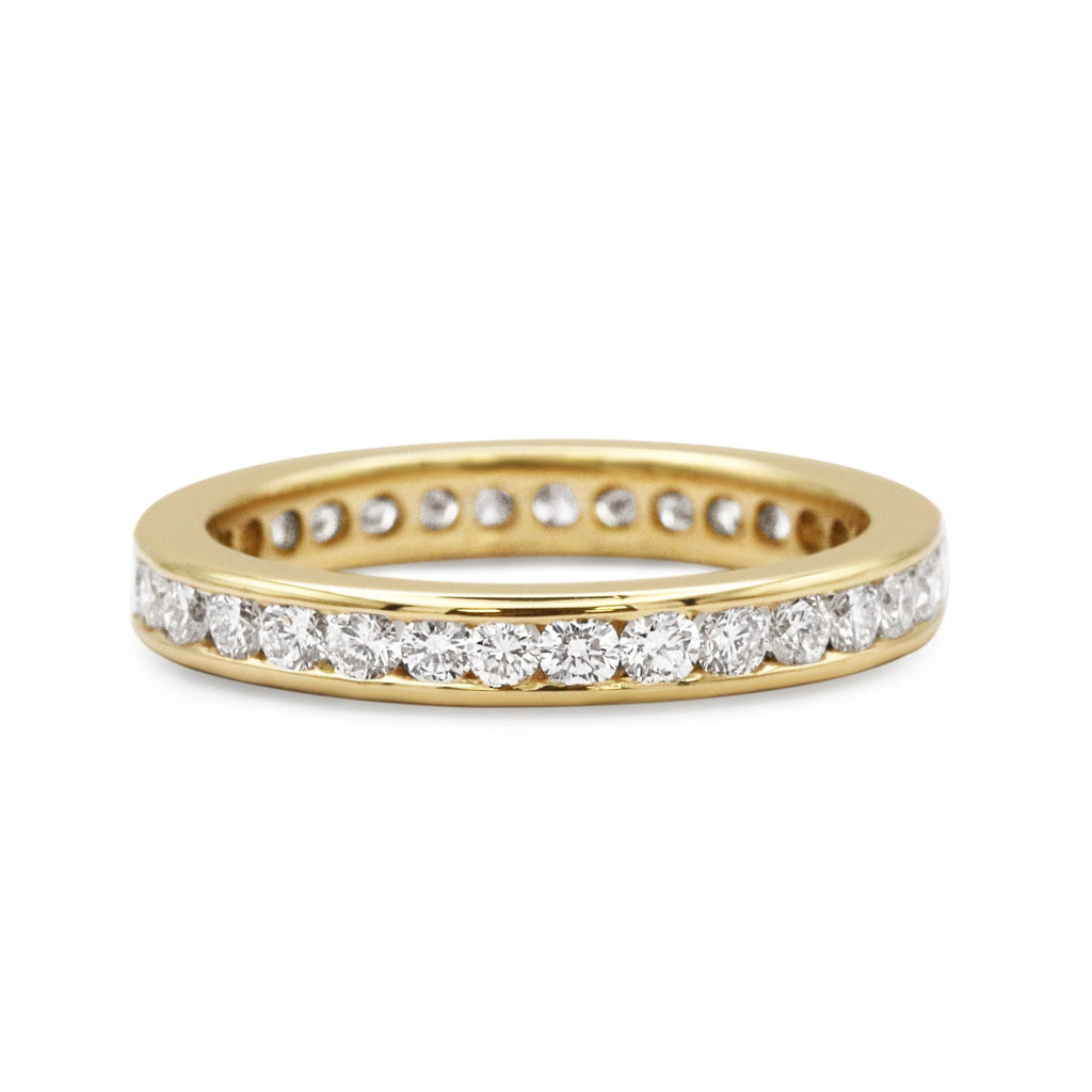 used Boodles Brilliant Cut Diamond Full Eternity Band Ring - 18ct Yellow Gold