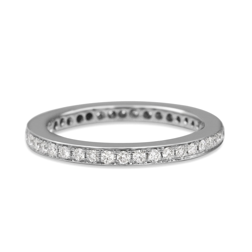 used Boodles Full Eternity Diamond Ring - Platinum