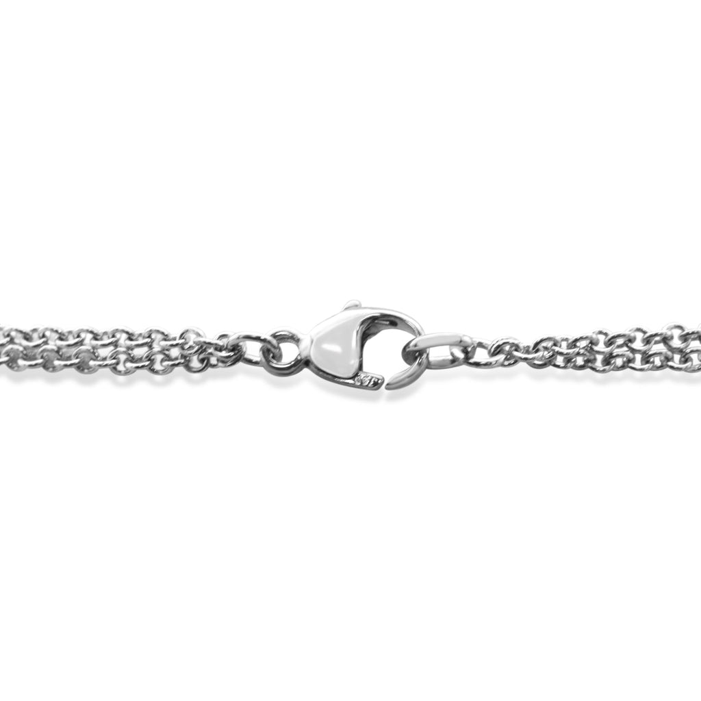 used Boodles Roulette Diamond Pendant Necklace - 18ct White Gold