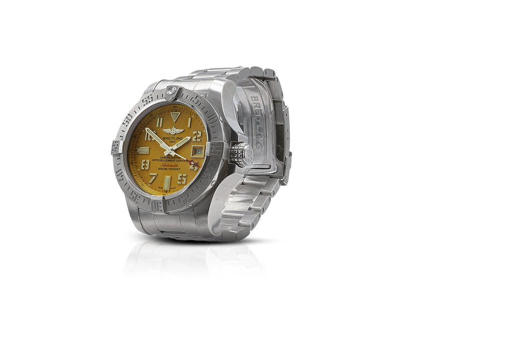used Breitling Avenger II Seawolf 45mm Steel Watch - Ref: A17331