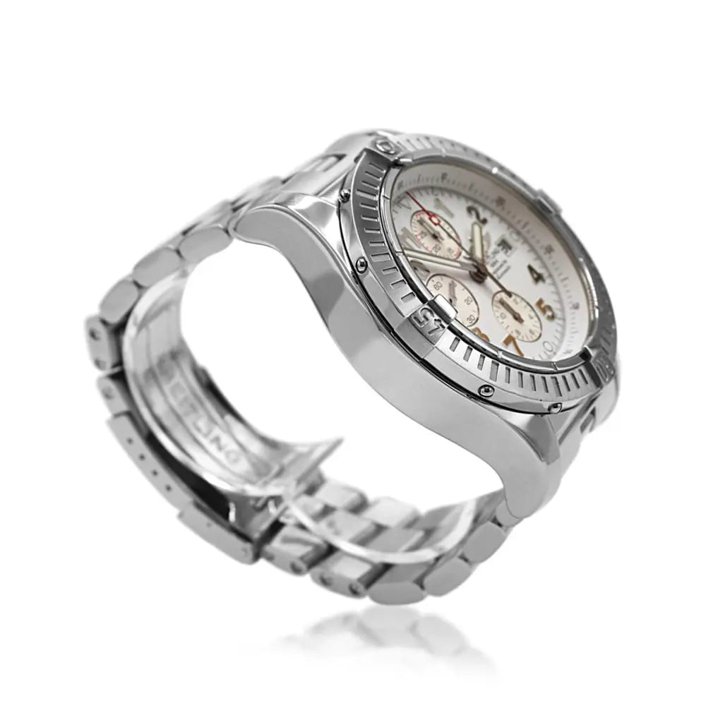 used Breitling Super Avenger Steel Automatic 48mm Bracelet Watch Ref: A13370