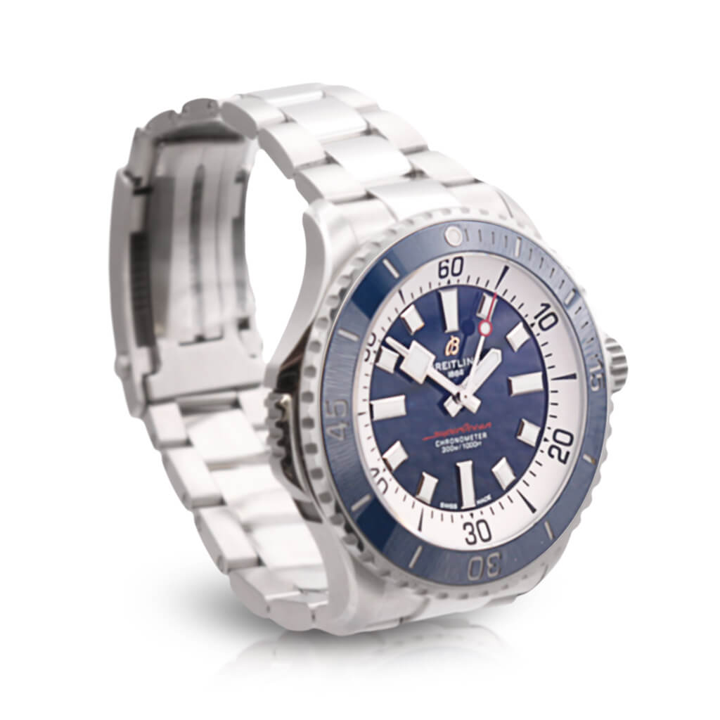 used Breitling SuperOcean Automatic 46mm Steel Watch - Ref: A17378