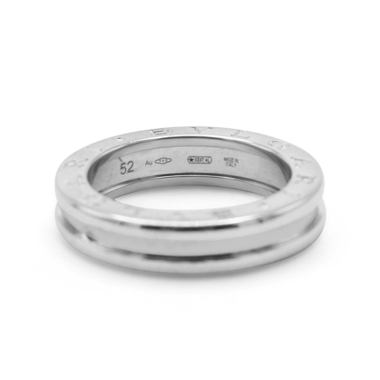 Pre-Owned Bvlgari one-band ring in 18ct Gold I S&R