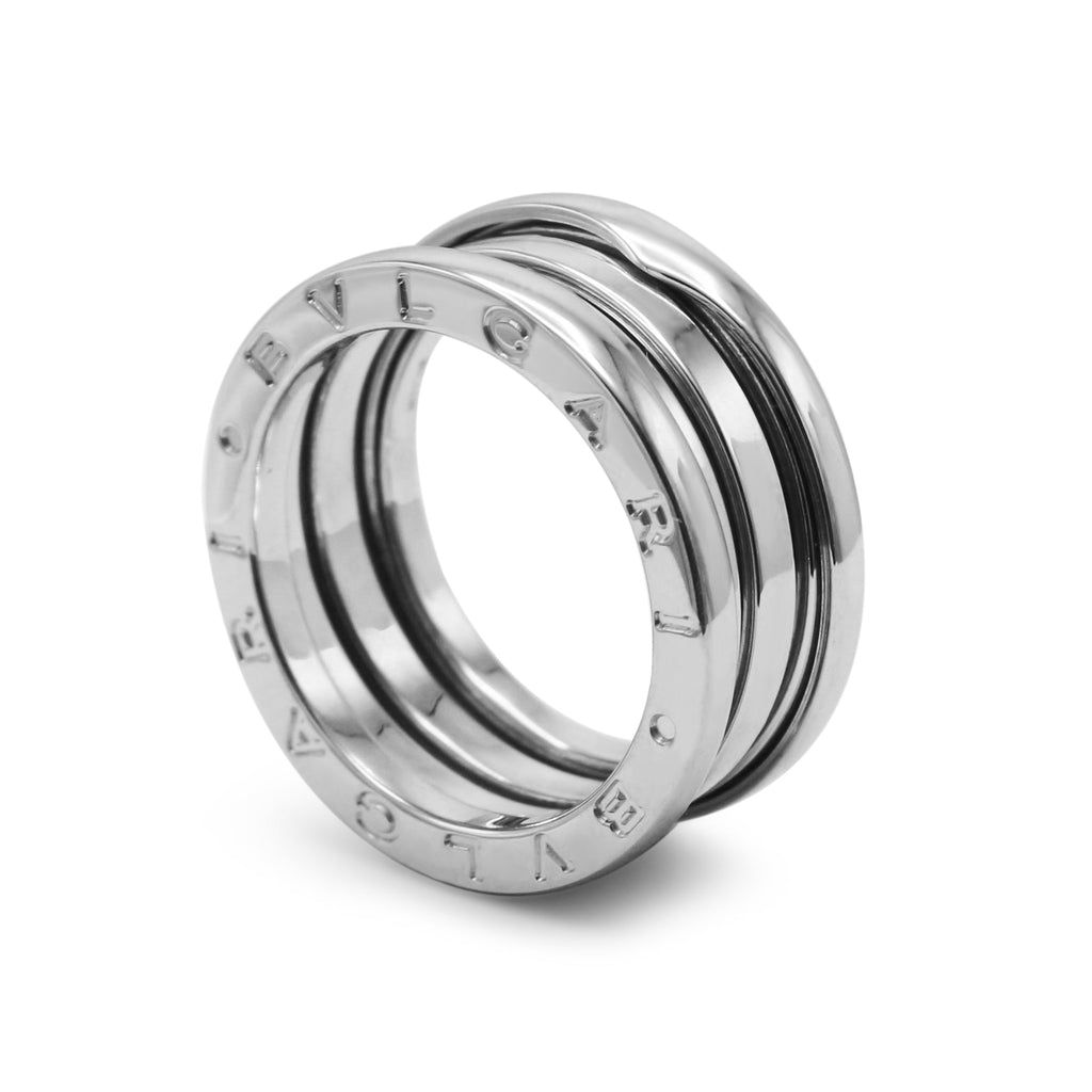 used Bvlgari B.Zero1 Three Band Ring - White Gold